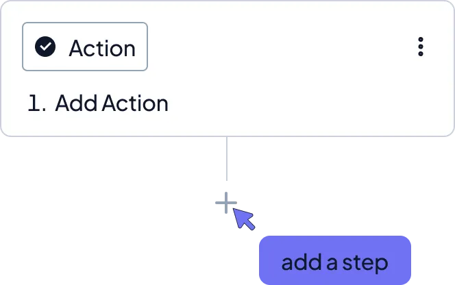 Illustration: adding the next step to an analysis workflow
